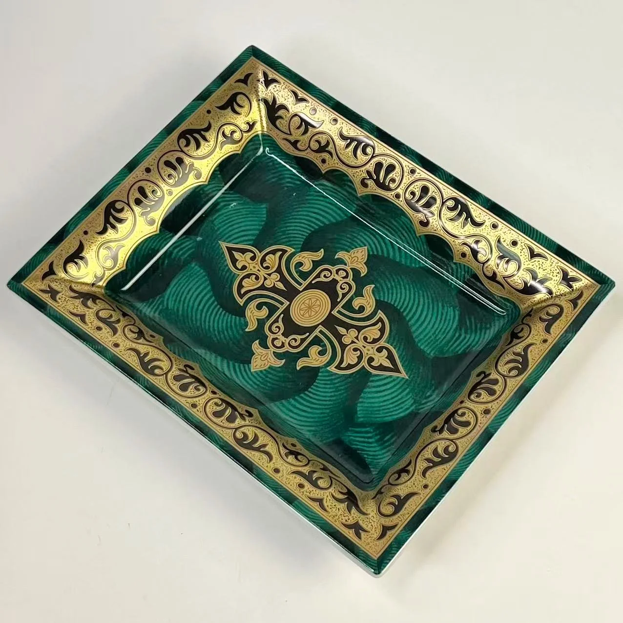 Patek Philippe 2024 Limoges Porcelain Dish – Guilloché Blue Design